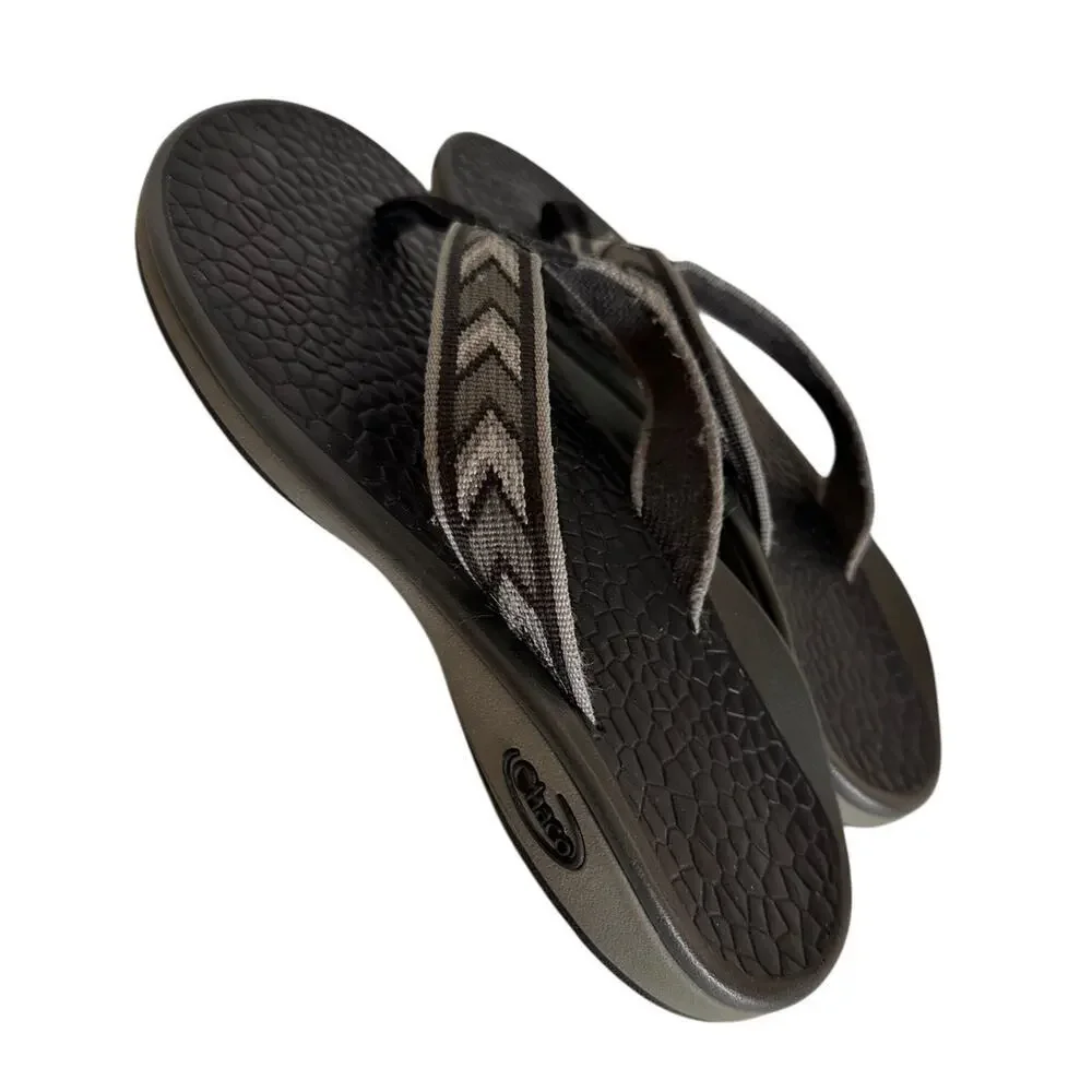 Chaco Classic Flip‎ Flop Thong Sandals Black Men Sz 7 Women’s 8.5 Gorpcore Beach